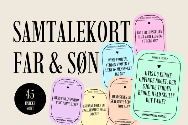 Samtalekort - Far & Søn